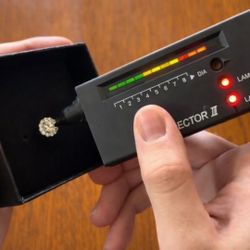 Halo Moissanite Ring 1:1