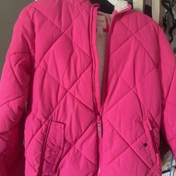 Girls Puffy Jacket L 10-12