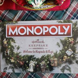 New, Sealed, Hallmark Holiday 2021 Monopoly Board Game