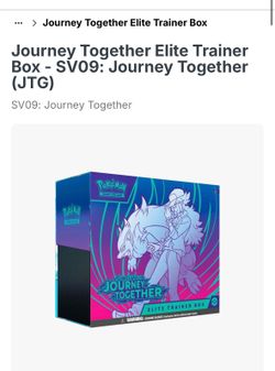 Journey Together Elite Trainer Box