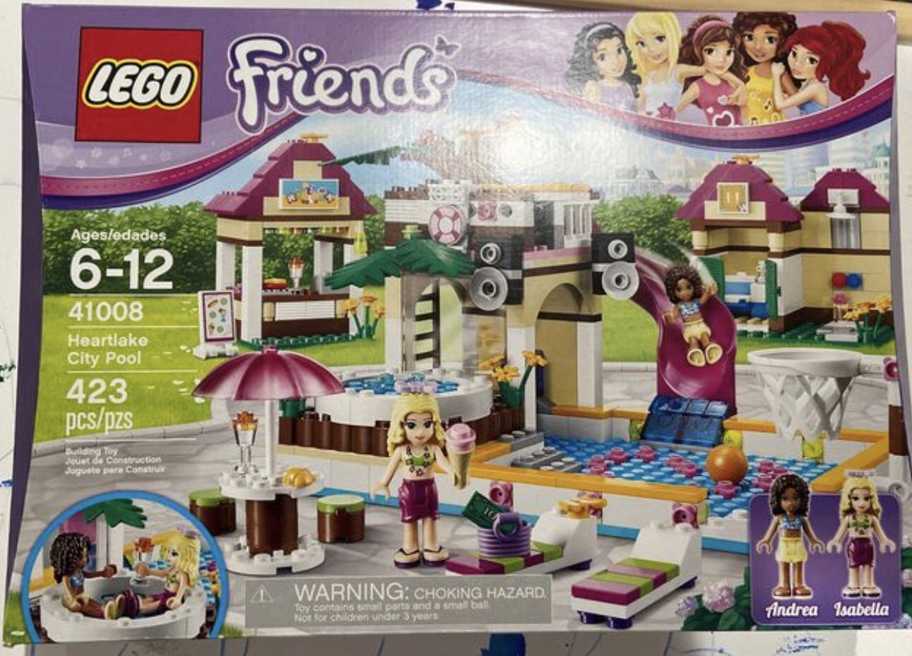 BRAND NEW Lego Friends “Heartlake City Pool”