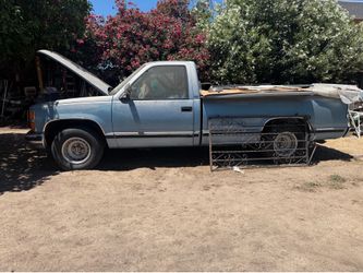 Blue Chevrolet Truck