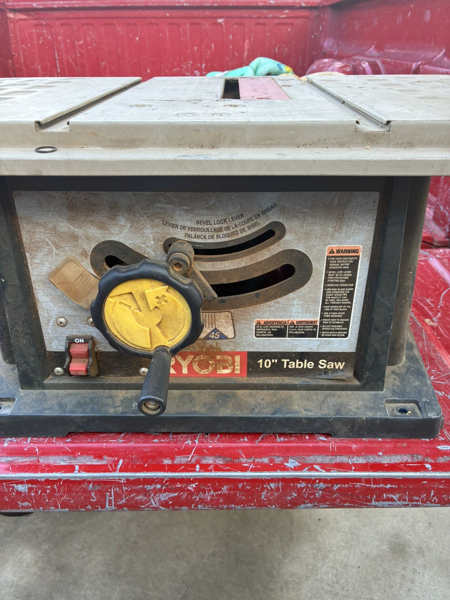 table saw