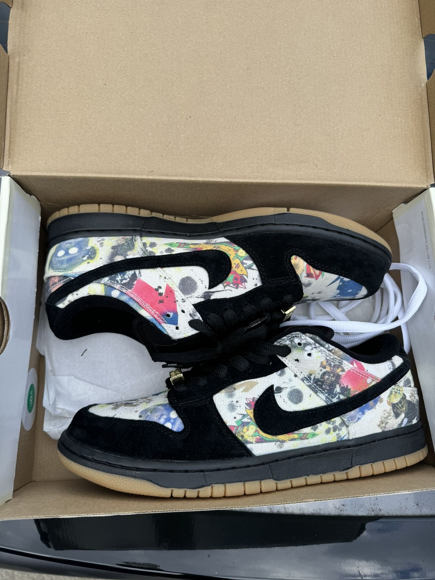 supreme dunk ‘rammellzee’