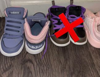 8c/8t adidas girl shoes for toddler