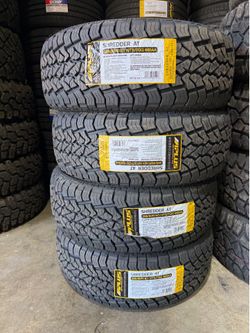 265-60-18 4 New All Terrain Tires Installed and Balanced