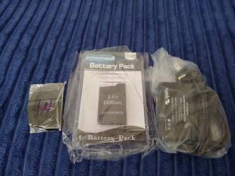 Battery Battery Cover and charger for psp system
