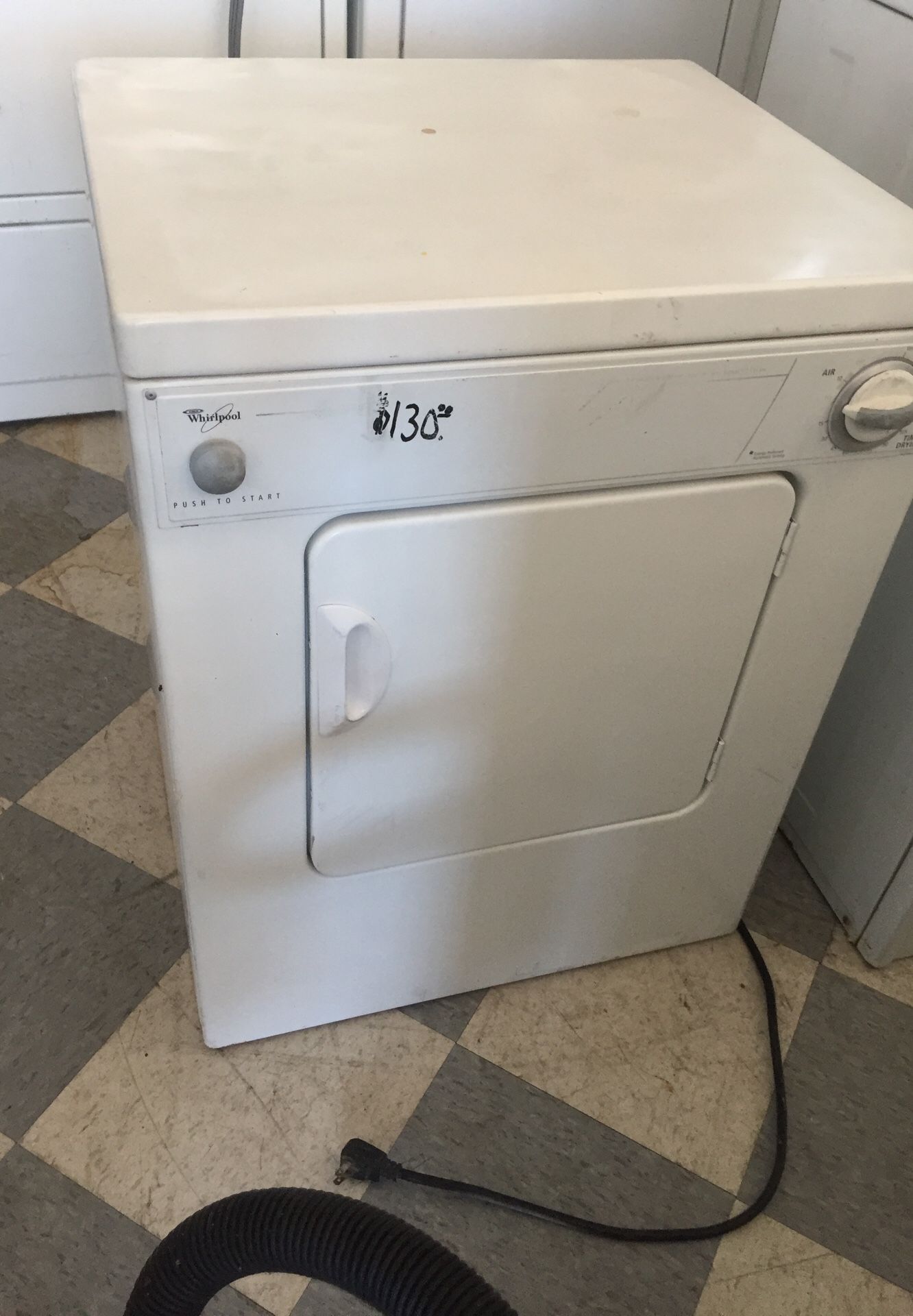 Regular electric dryer 120 V your average outlet