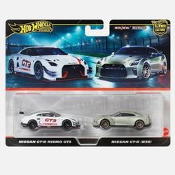 Hotwheels Nissan GTR 2 Pack