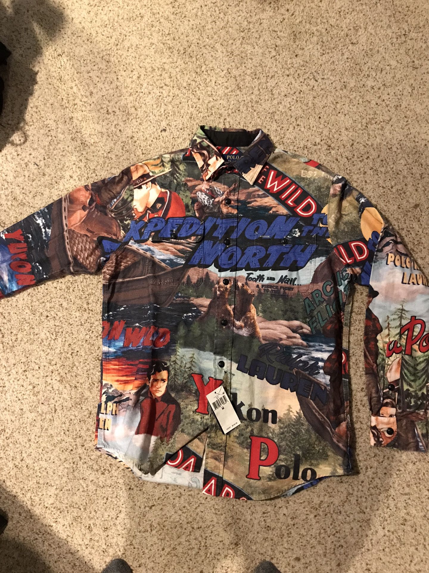 NWT Limited Edition Ralph Lauren Flannel Shirt