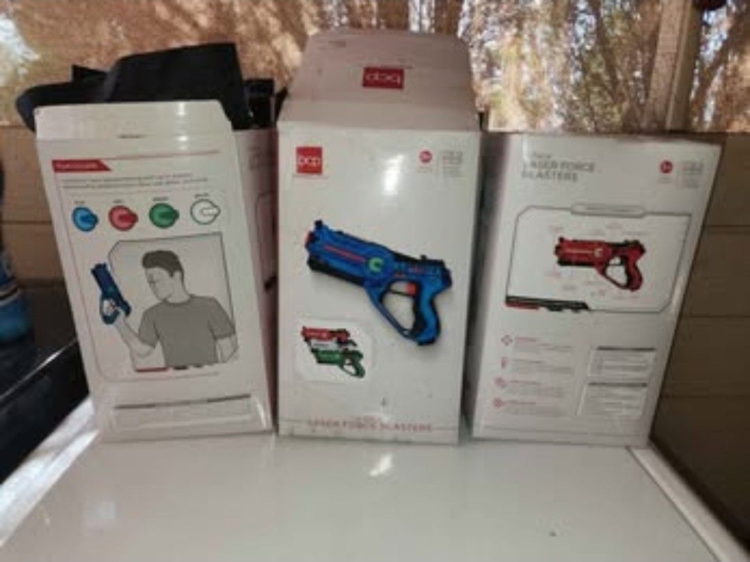 Infrared Laser Tag Blasters for Kids & Adults w/ 4 Settings
