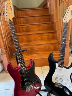 Fender MIM FSR Stratocaster (Mint) and MIM Stratocaster