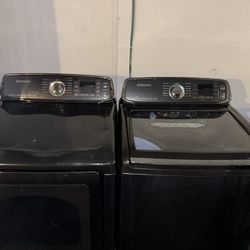 Samsung Washer And Dryer Set Good Condition 
