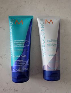 Morrocanoil Purple Shampoo & Conditioner