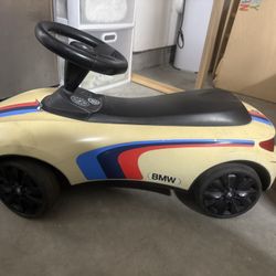 A Very Loved BMW Genuine Baby Racer III M Sport White Push Car Toy