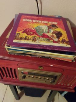 Electro brand works great speakers are loud...everything included for $25
