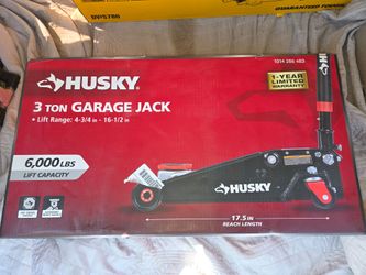 Husky 3 Ton Garage Jack Brand New (Price Is Firm)