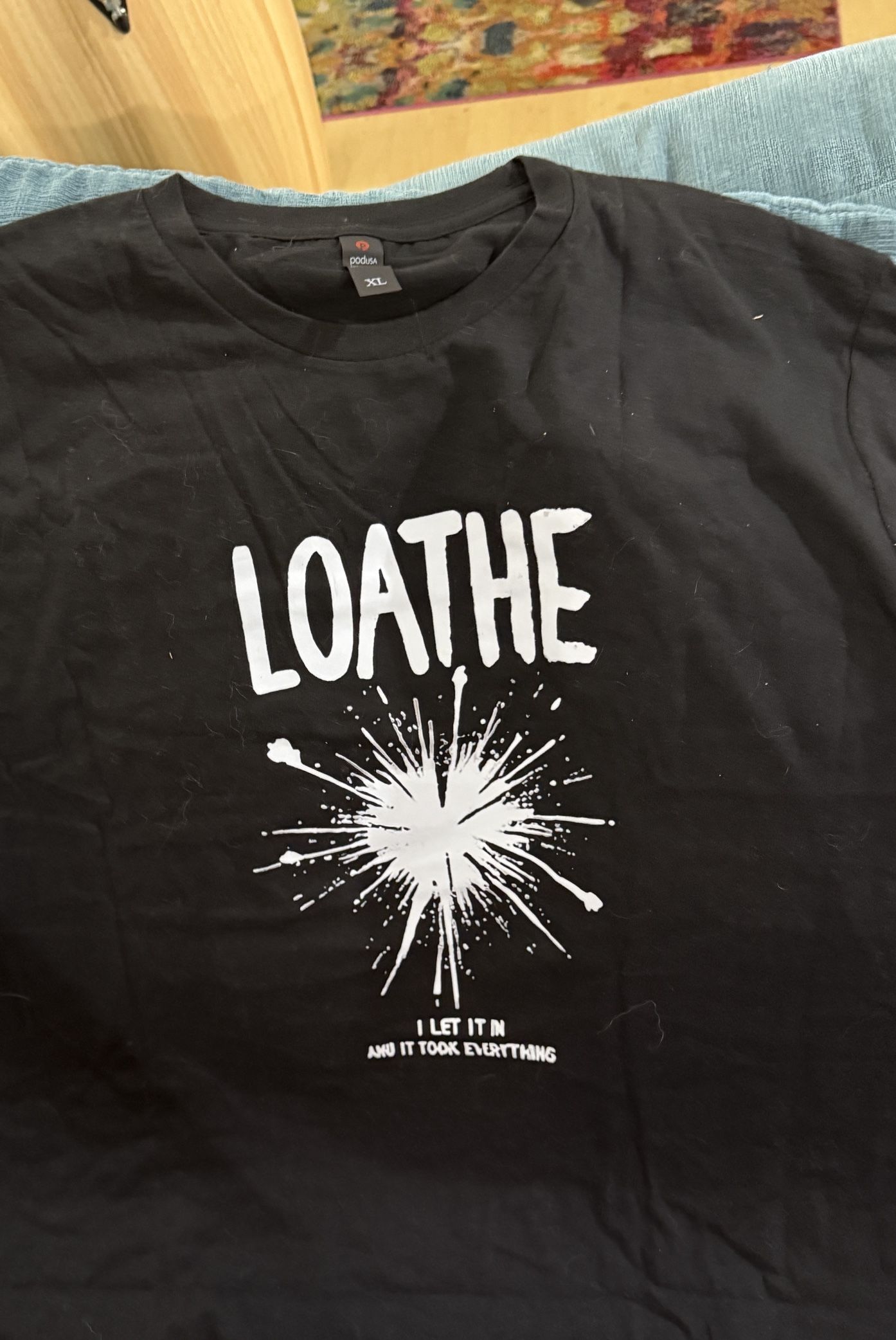 Loathe Unisex Black Band T Shirt