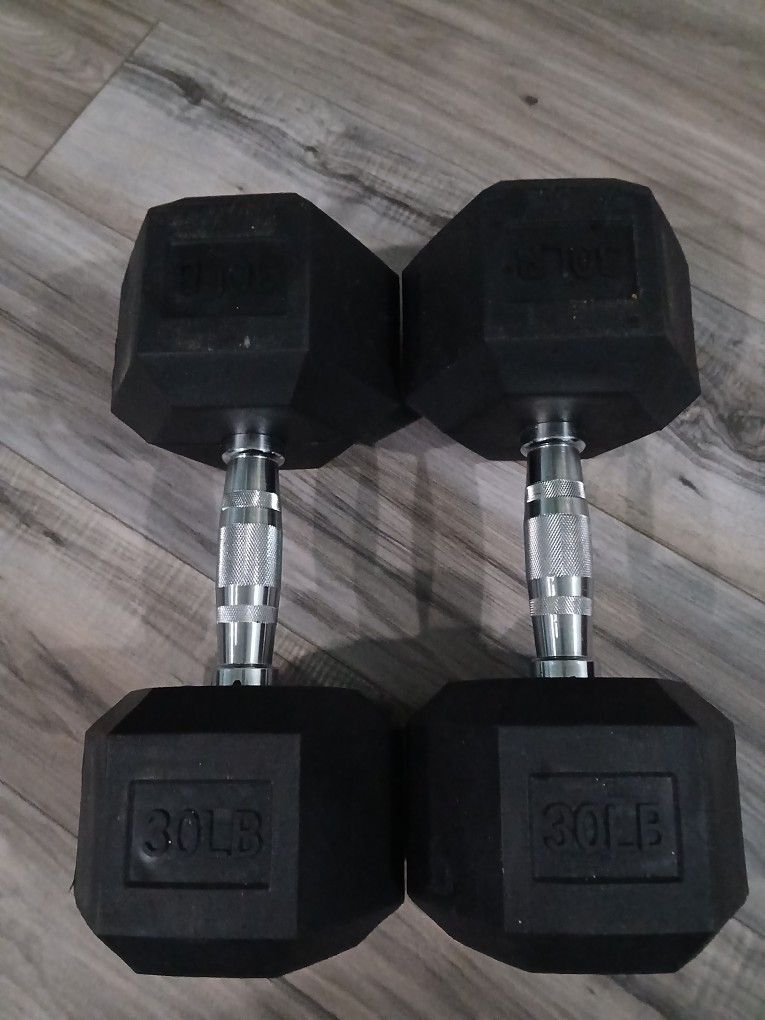 Rubber Dumbbell