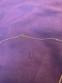 18 Inch 10k Gold Necklace 