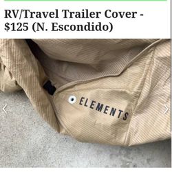 RV / Travel Trailer Cover
