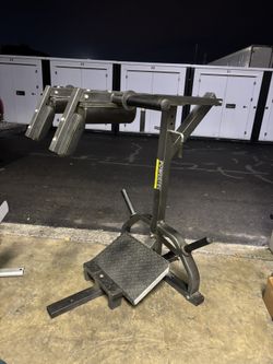 Powertec Hack Squat And Calf Machine 