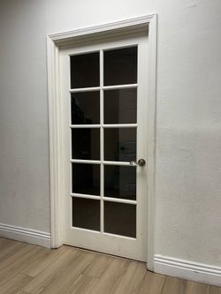 Single French doors