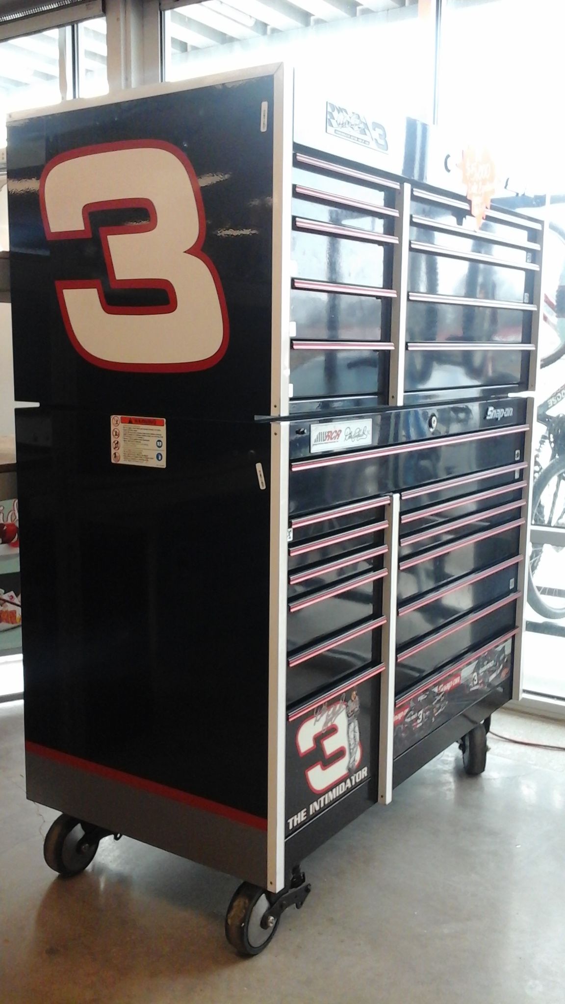 Dale earnhardt snap on 2024 tool box value