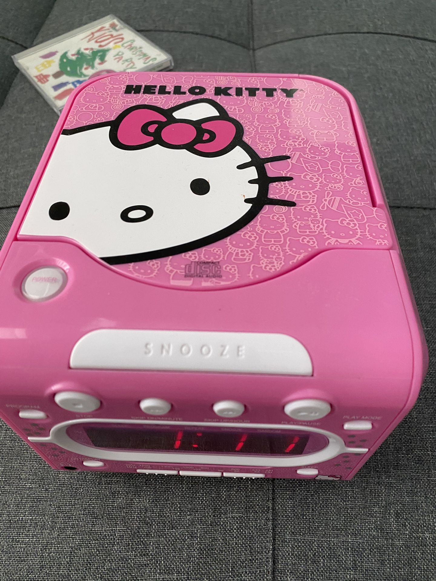 Hello Kitty radio and CD player.