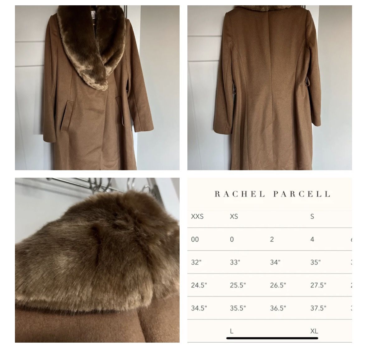 Rachel Parcell Faux Fur Coat