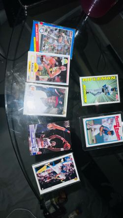 Baseball and football cards rare