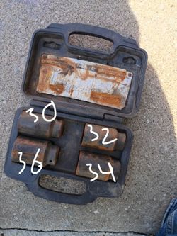 CV axle socket set