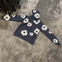 Navy Blue Denim Tears hoodie M