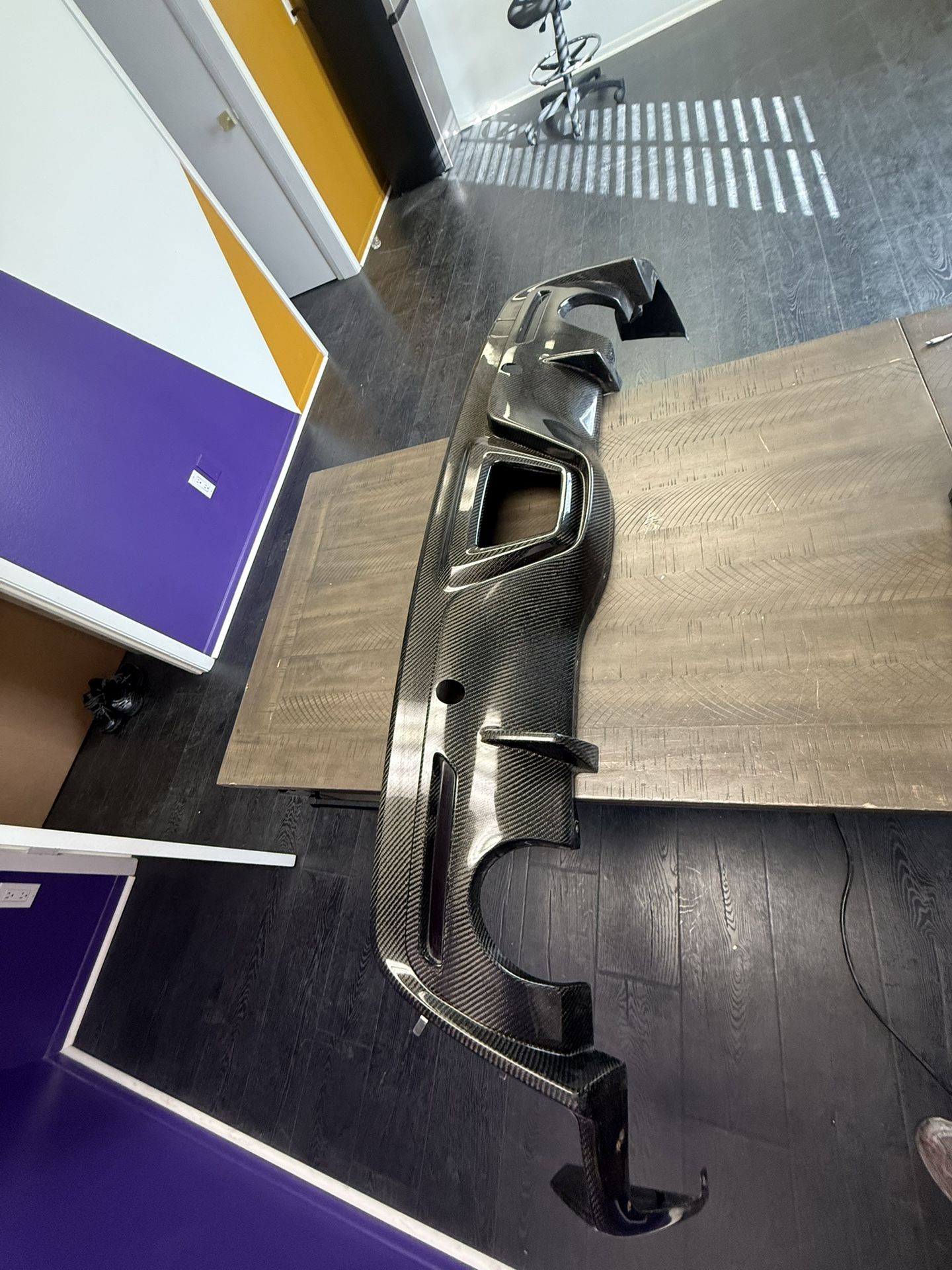 Toyota Supra Carbon Diffuser