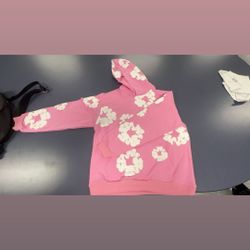 Pink Denim Tears Hoodie Size M