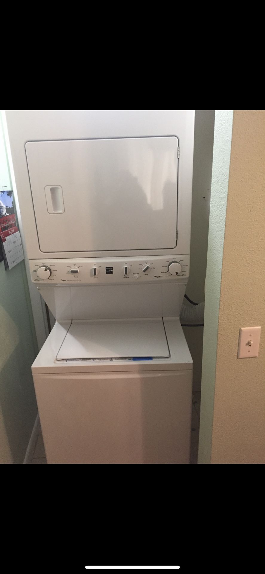 Kenmore washer/dryer