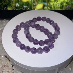 Natural Lavender Amethyst Bracelet 