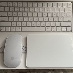 Apple Keyboard, Magic Trackpad and Mouse