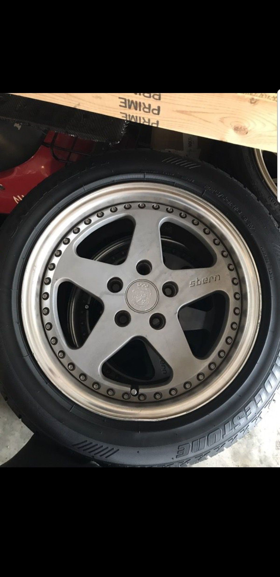 Stern Face II 3 piece wheels