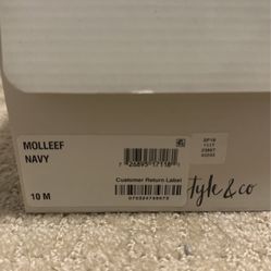 Style & Co Navy Blue Heels 