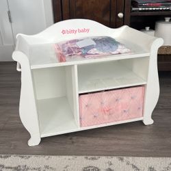 Bitty Baby Changing Table