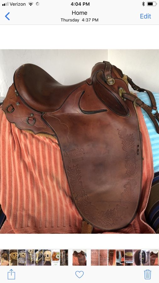 Syd Hill Australian Stock Saddle