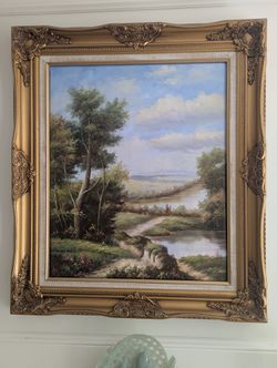 Moving sale, painting and art