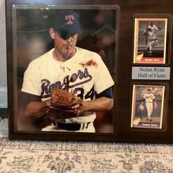 Nolan Ryan  And Odor Pics In Plakes