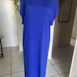 Royal Blue Dress Size Large