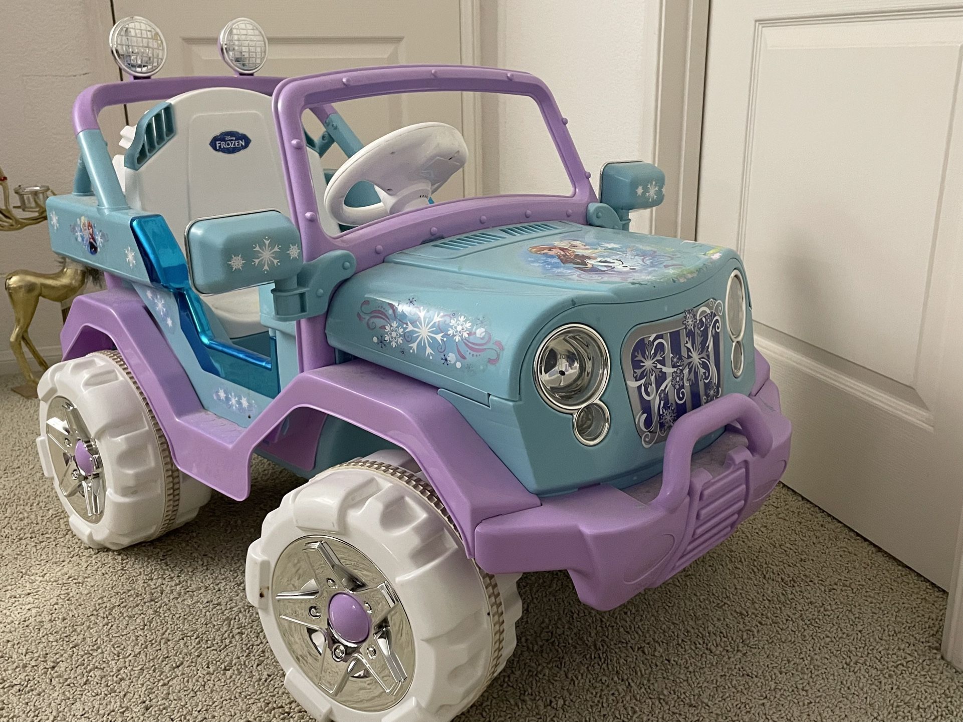 Kid trax frozen jeep discount