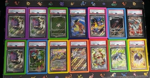 Pokémon PSA & CGC Graded Card Slabs