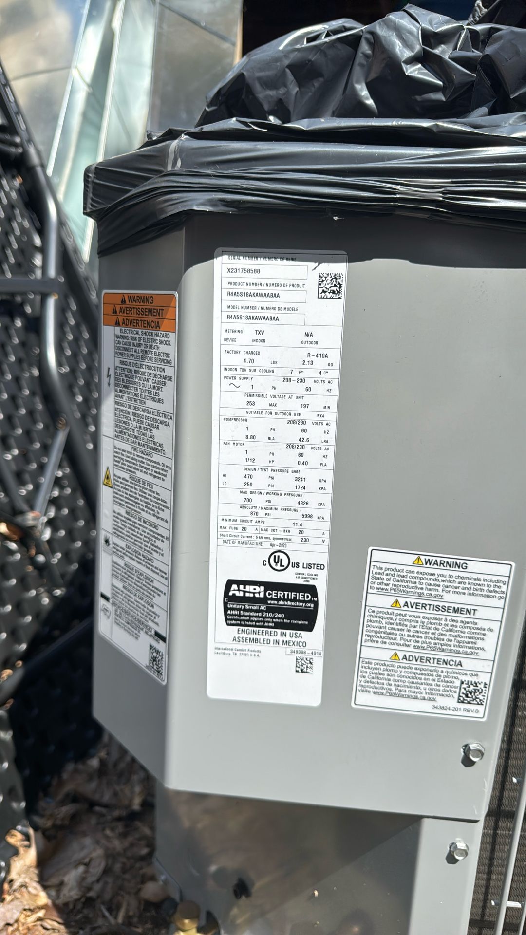Condensing Unit