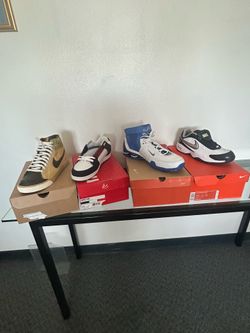 Assorted shoes