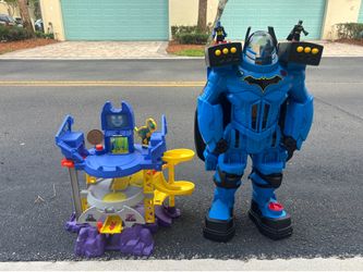 Batman Imaginext & Batwheels Race Track Bundle